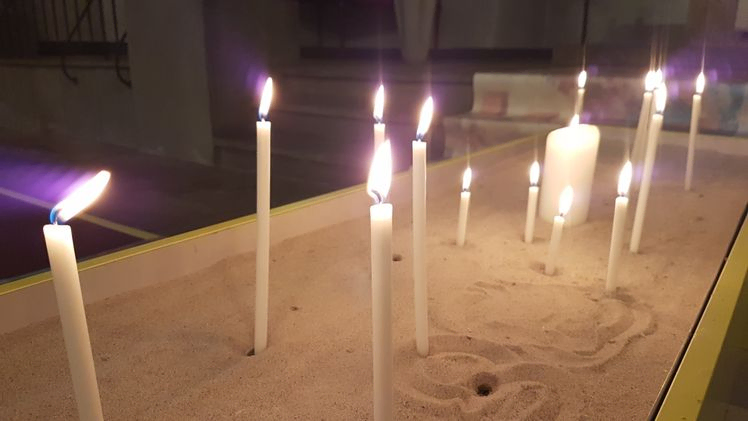 Kerzen in der Pauluskirche