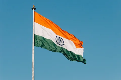 Flagge Indien